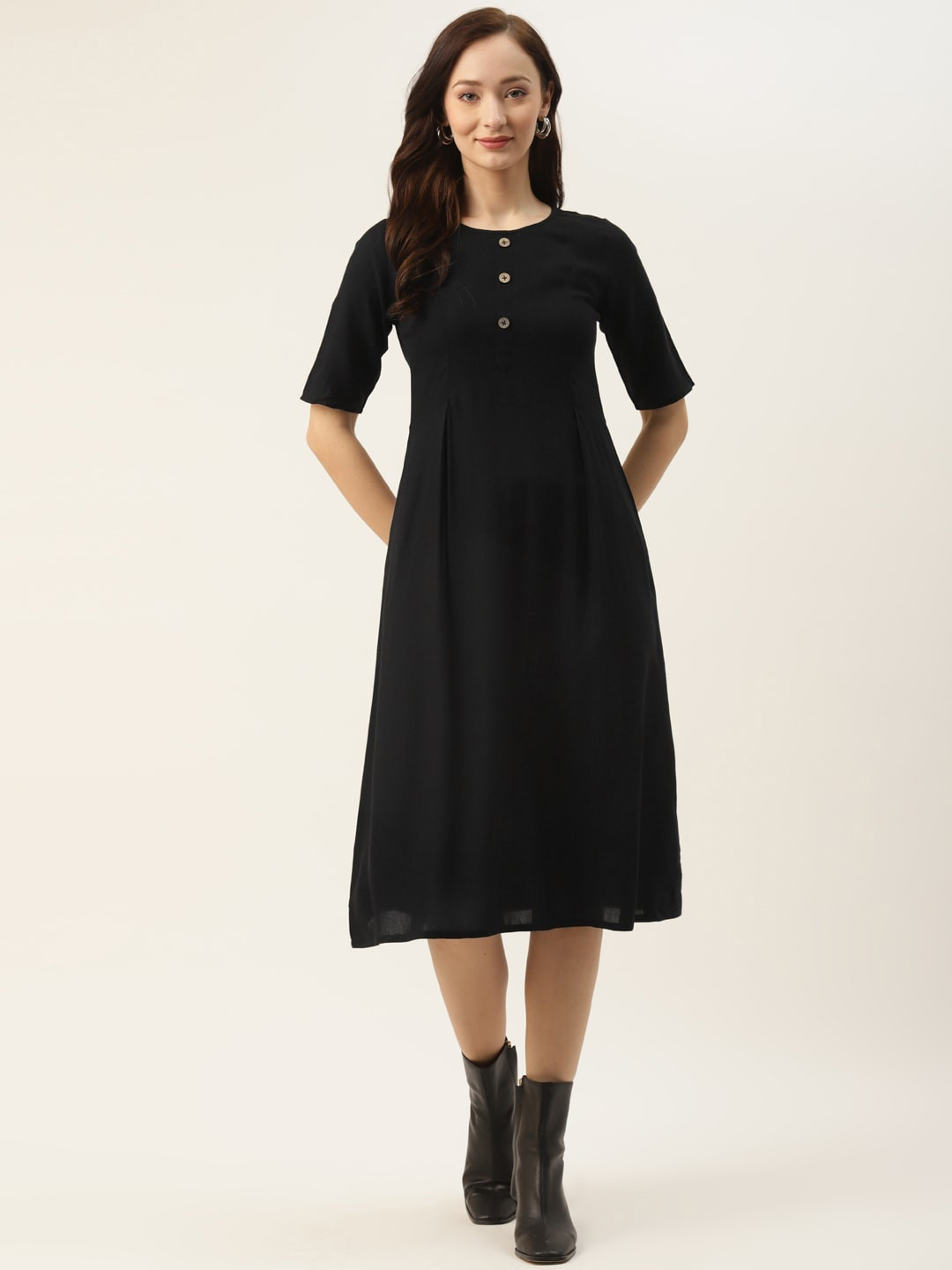 BRINNS A-Line Midi Dress