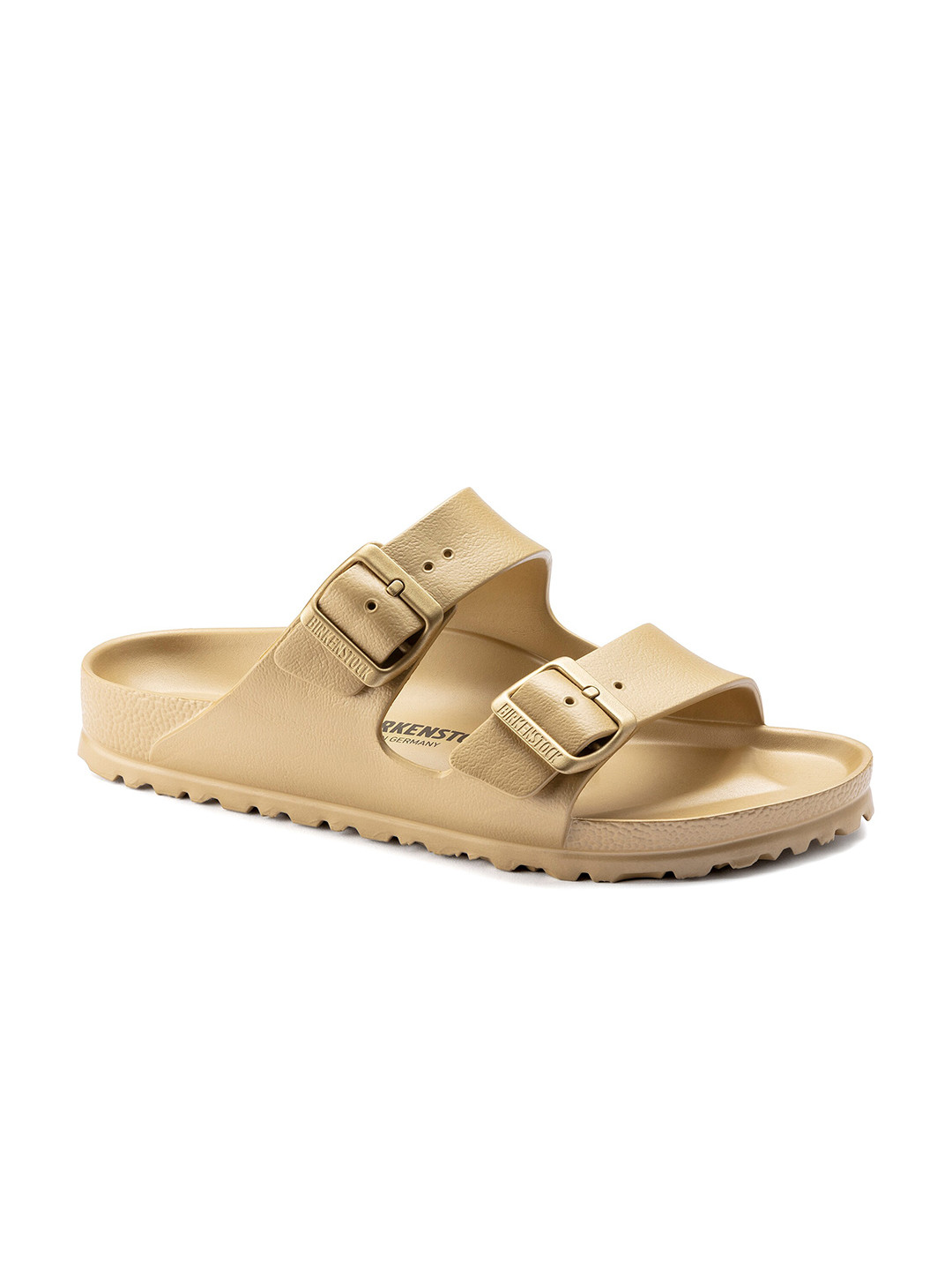 Birkenstock Arizona Essentials Glamour Gold Regular Width Eva Beach Sandals