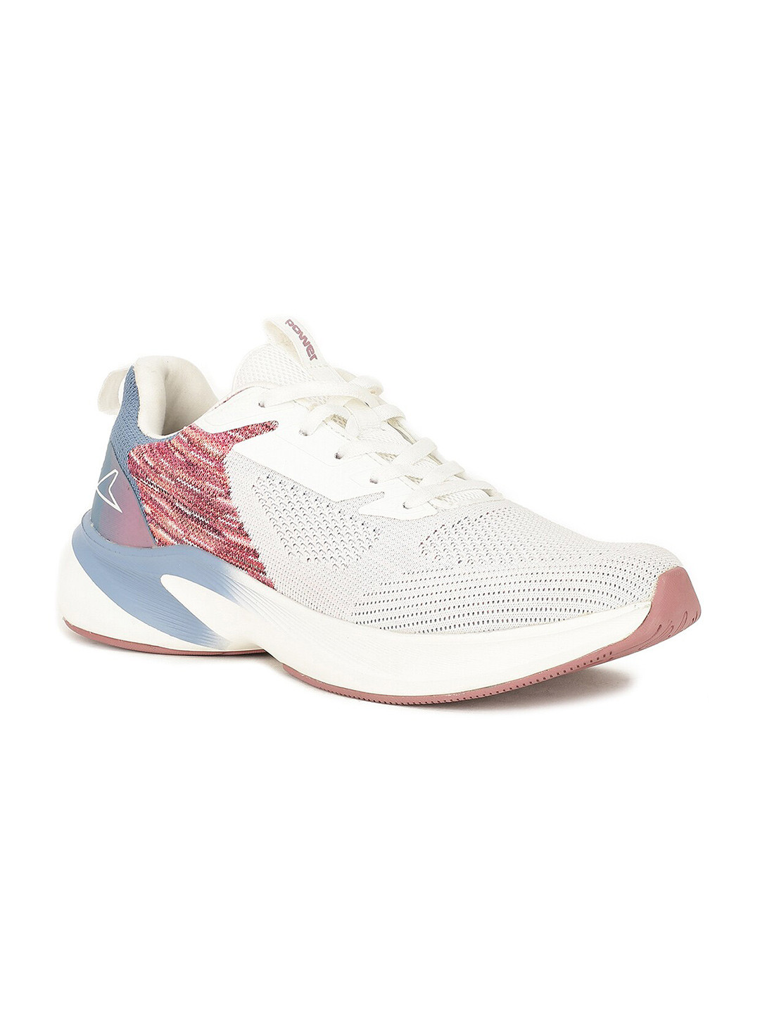 Power Men Lace-Ups Textile Running Non-Marking Sports Shoes