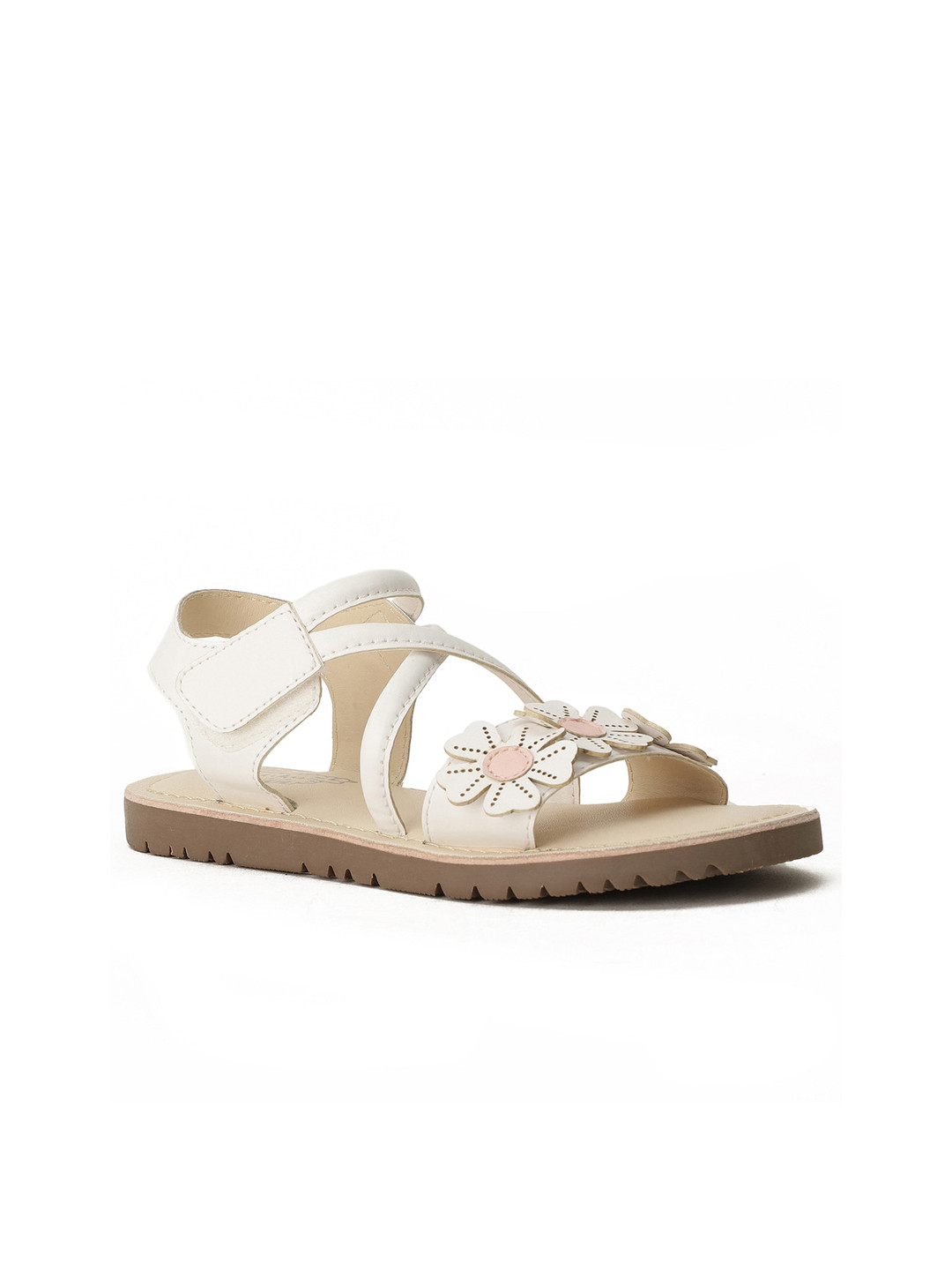 Bubblegummers Girls Open Toe Flats With Bows