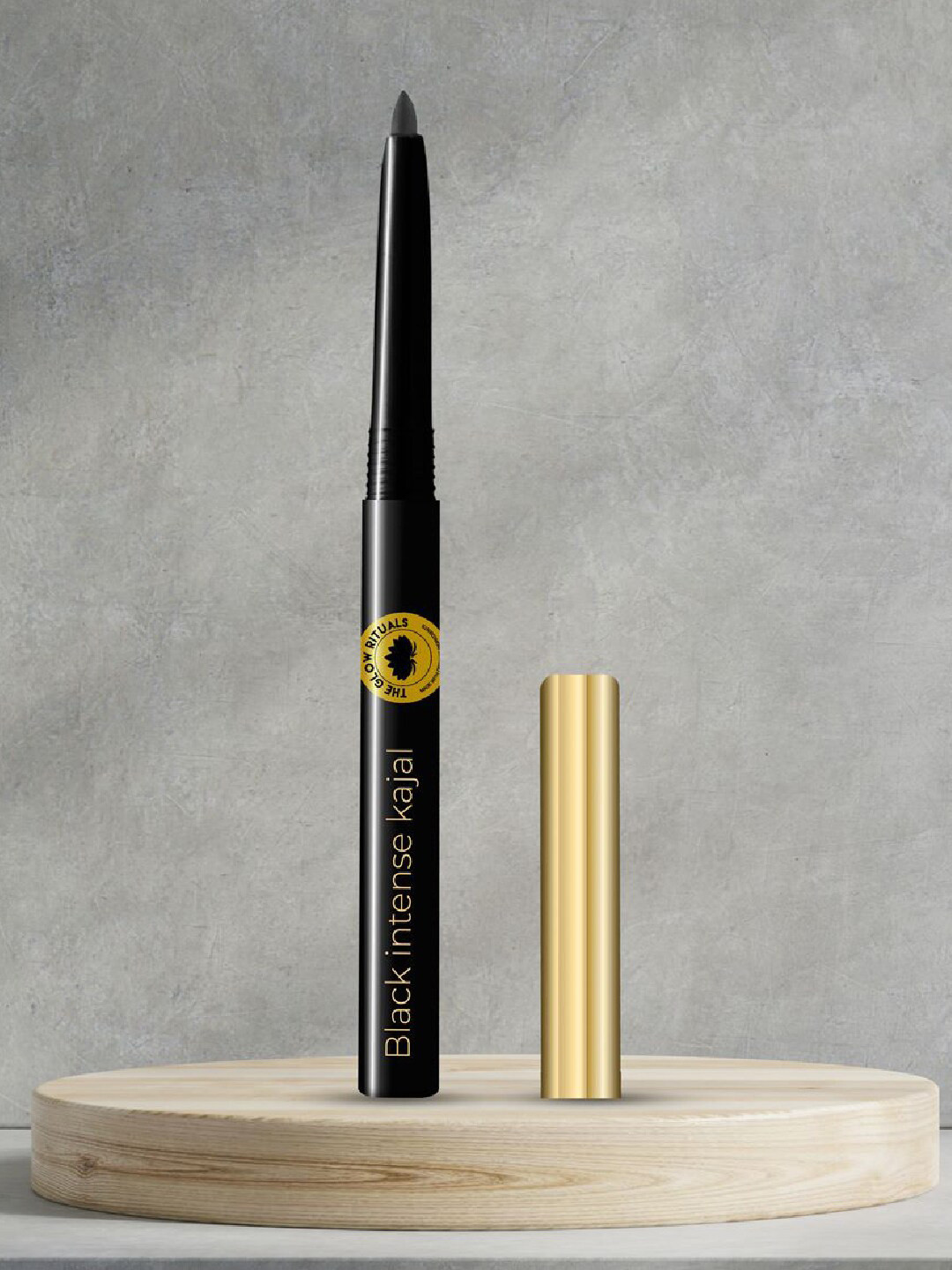 THE GLOW RITUALS Waterproof Intense Long Lasting Kajal 3.5g - Black 01