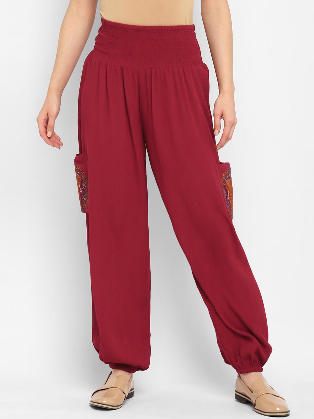 Taurus Women Loose-Fit Harem Pants