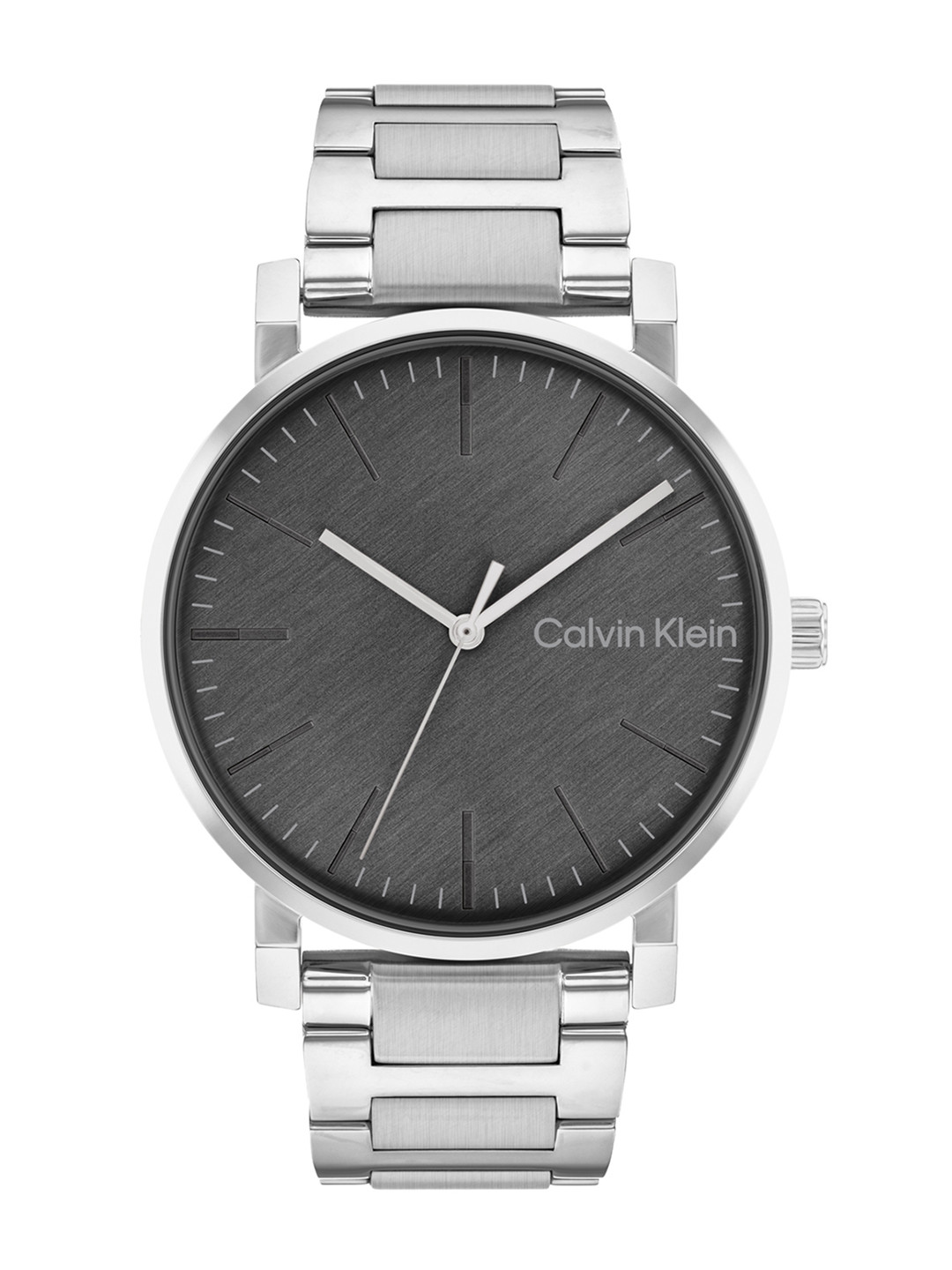 Calvin Klein Men Slate Stainless Steel Bracelet Style Analogue Watch 25200256