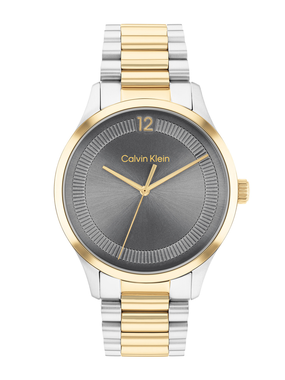 Calvin Klein Unisex Iconic Dial & Bracelet Style Straps Analogue Watch 25200226