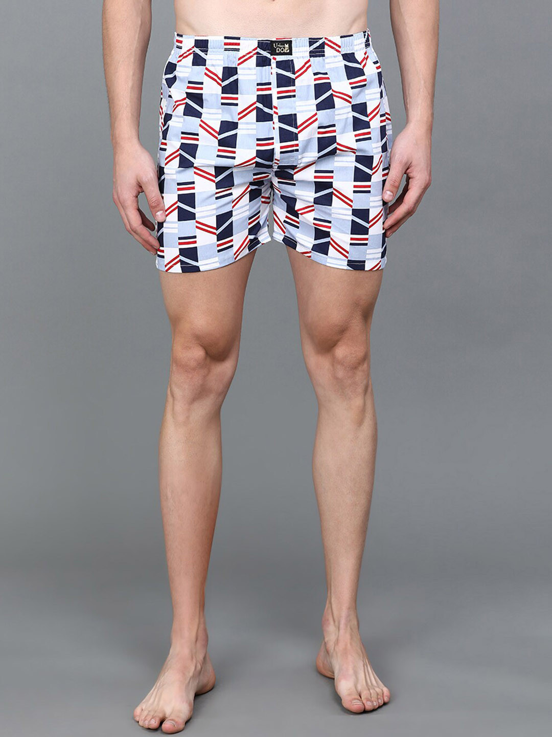 Urban Dog Men Printed Pure Cotton Boxers