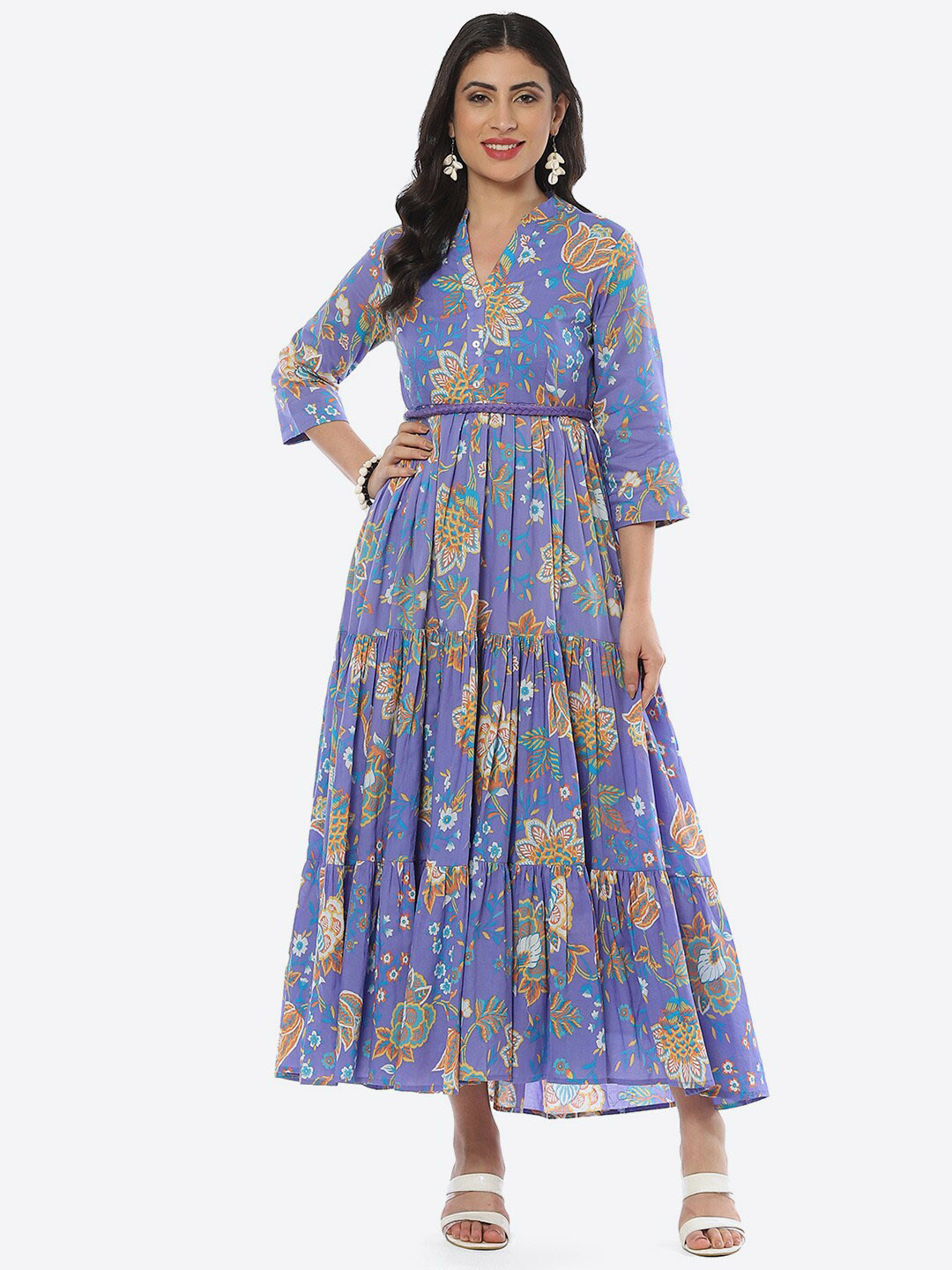 Biba Floral Printed Maxi Dress