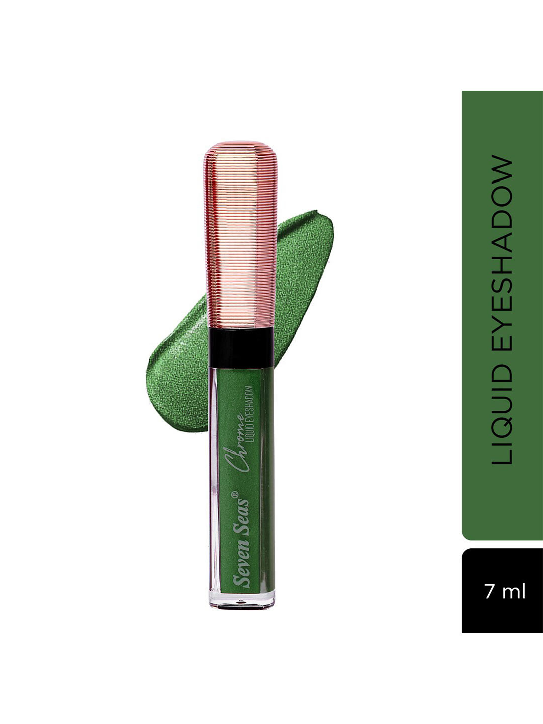 Seven Seas Chrome Long Lasting & Smudge-Proof Liquid Eyeshadow 7 ml - Green 104