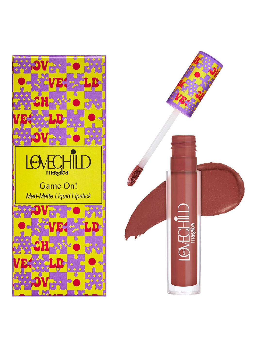 Lovechild Masaba Game On Mad-Matte Liquid Lipstick 5 ml - It Fits 12