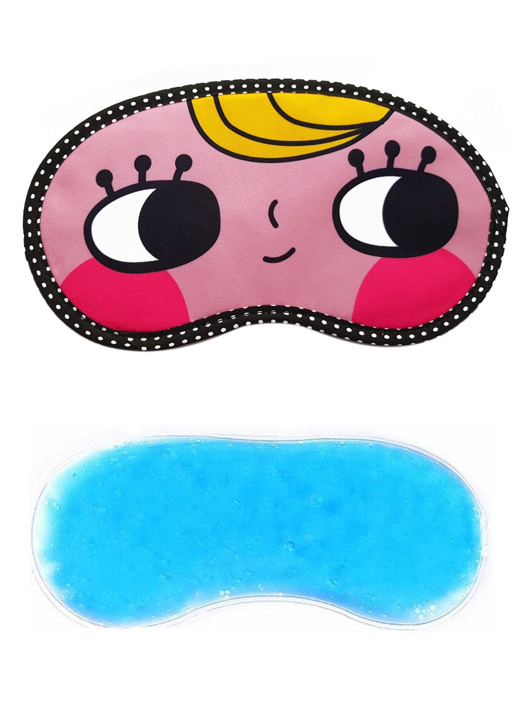 JENNA Cute Print Sleeping Eye With Cooling Ice Gel