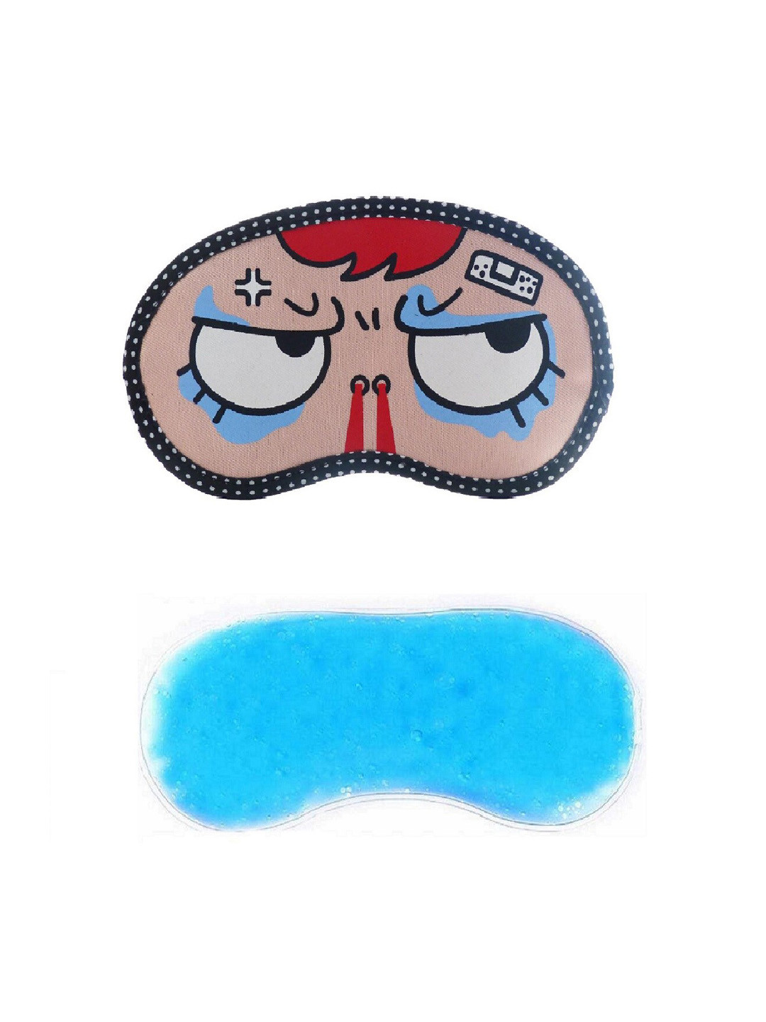 JENNA Super Angry Sleeping Eye Mask With Cooling Ice Gel