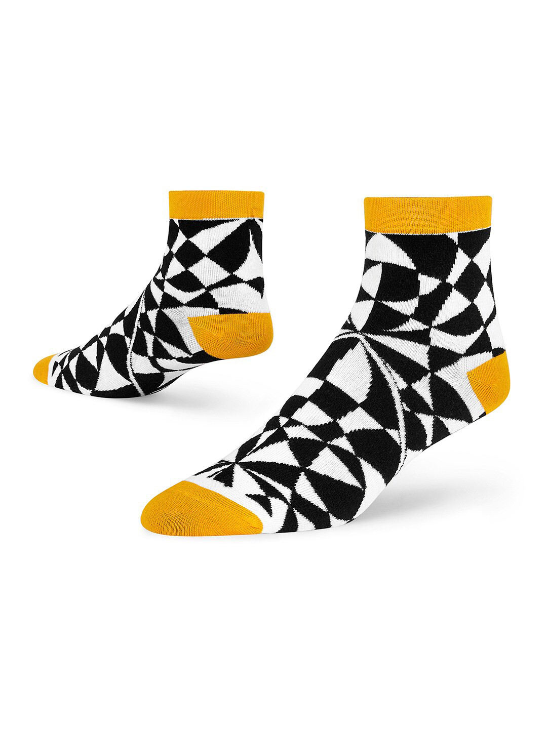 Dynamocks Patterned Ankle Length Socks