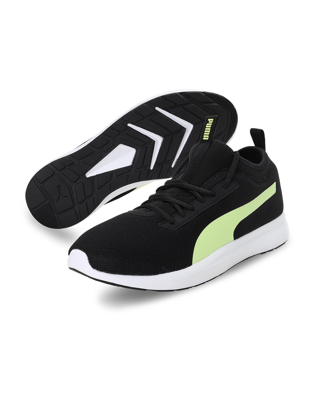 Puma Men Grasp Woven-Design Casual Sneakers