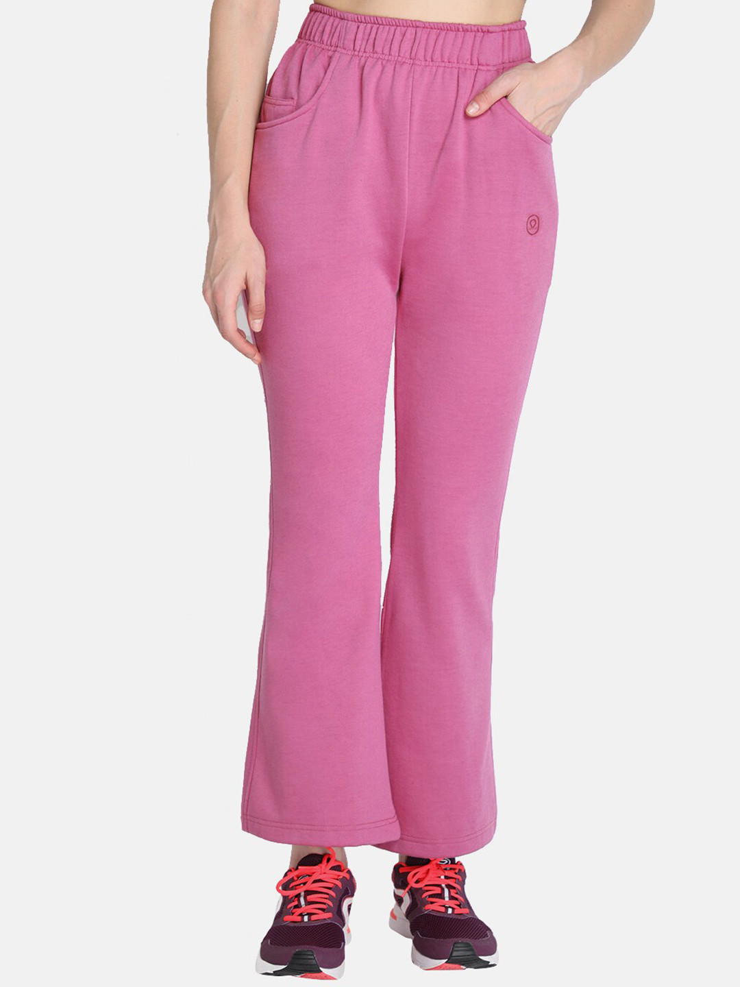 CHKOKKO Women Bellbottom Track Pants