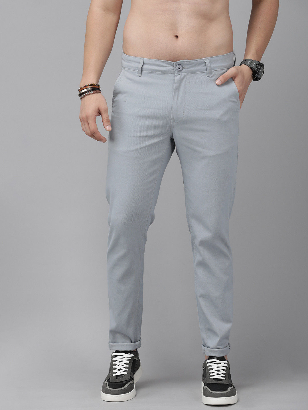 The Roadster Life Co. Men Chinos Trousers - Image 1