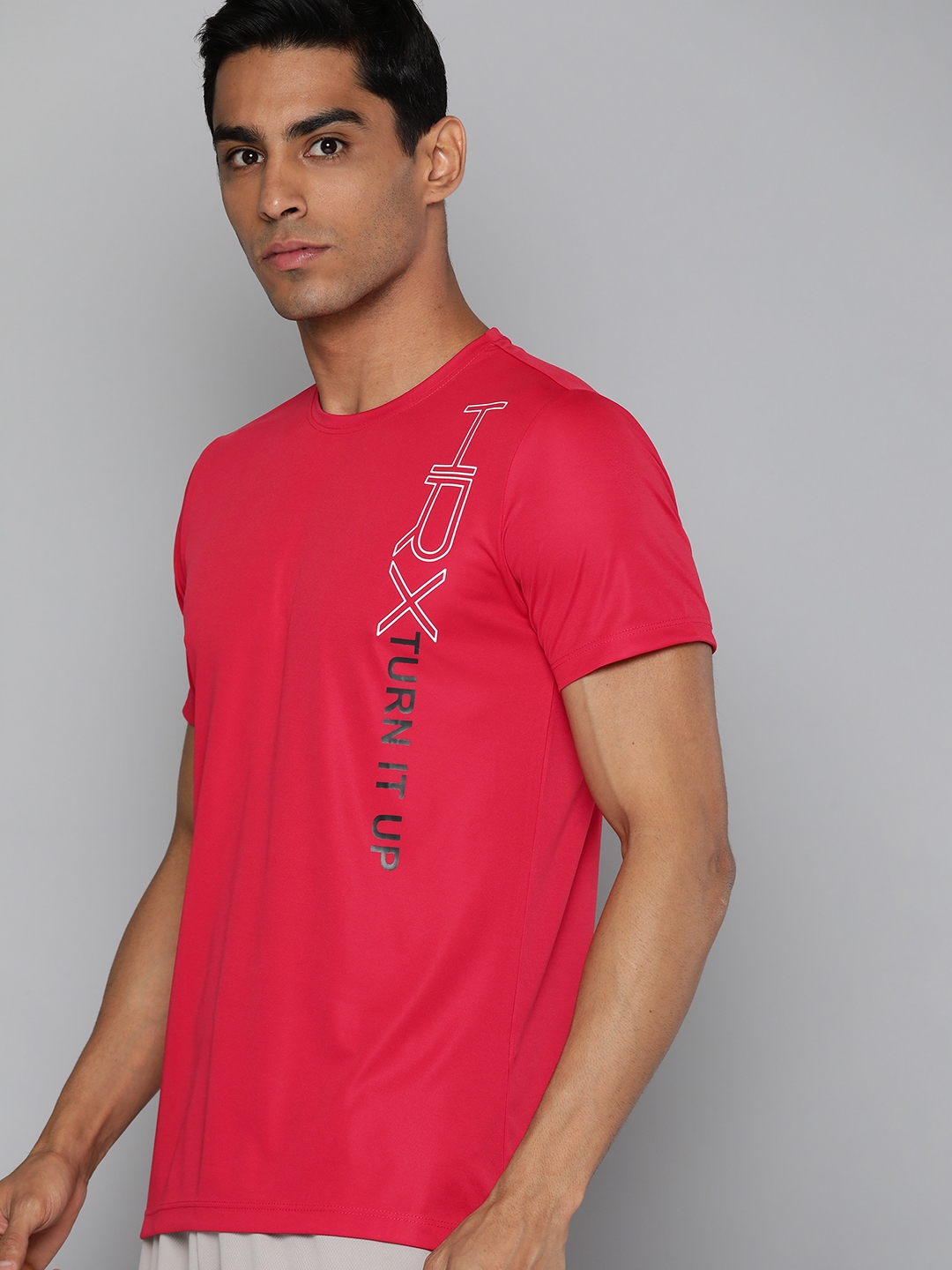 HRX by Hrithik Roshan Brand Logo Print Lifestyle T-shirt