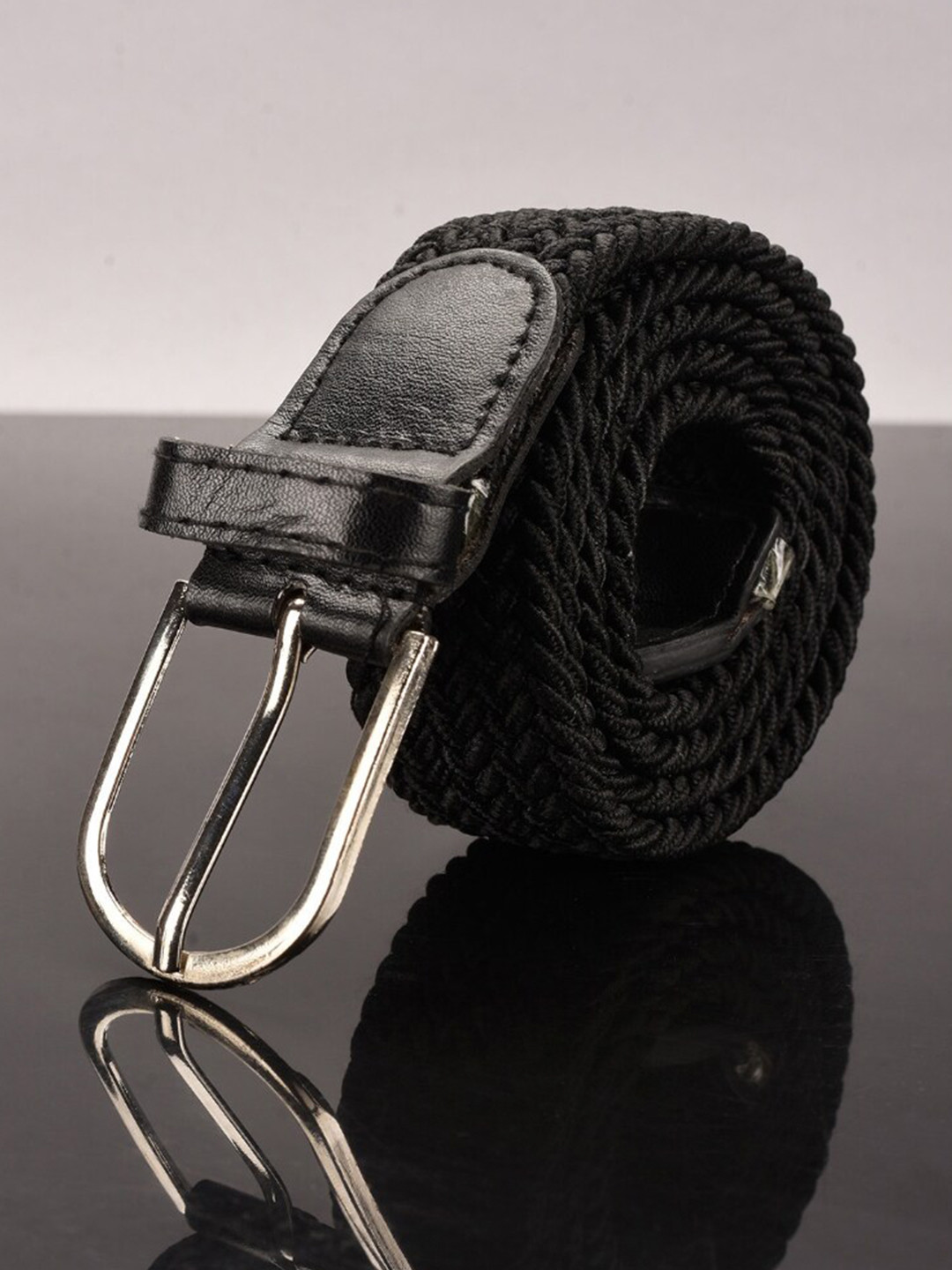 Kastner Textured Canvas Slim Stretchable Belt