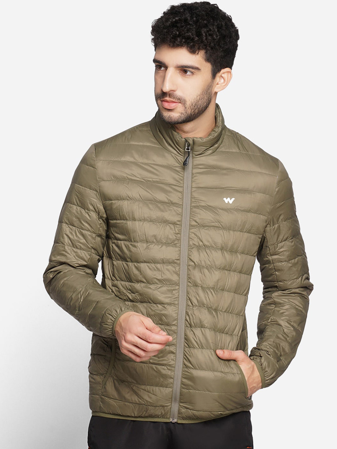 Wildcraft Men Nylon Long Sleeves Trekking Padded Jacket