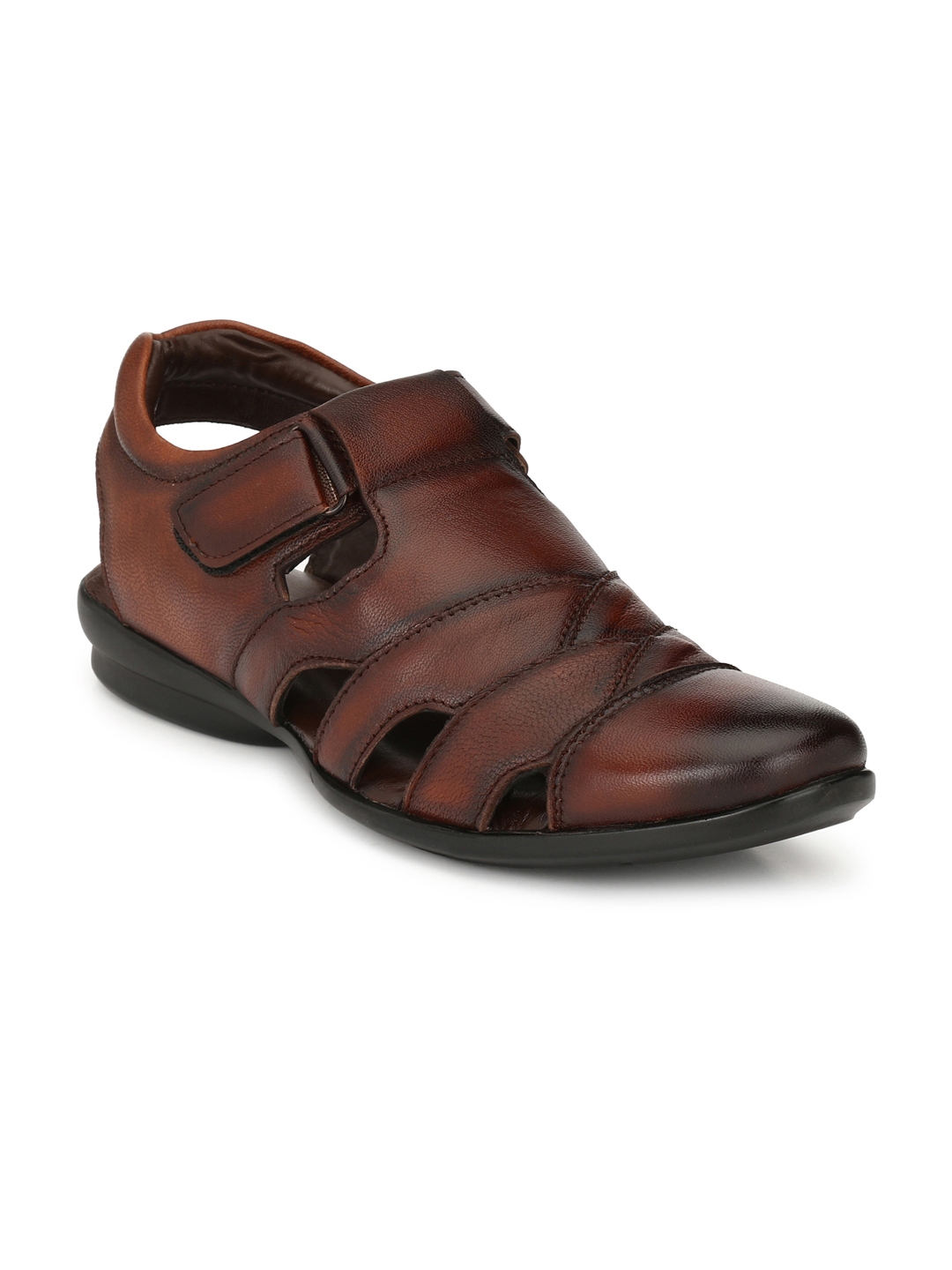 synthetic leather sandals