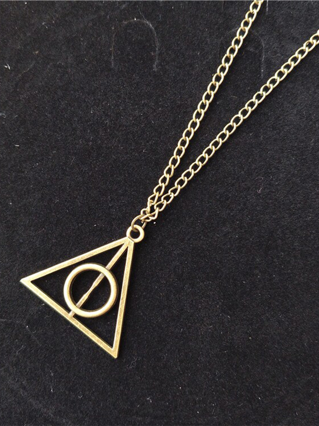Pinapes Gold-Plated Illuminate Pendant Necklace