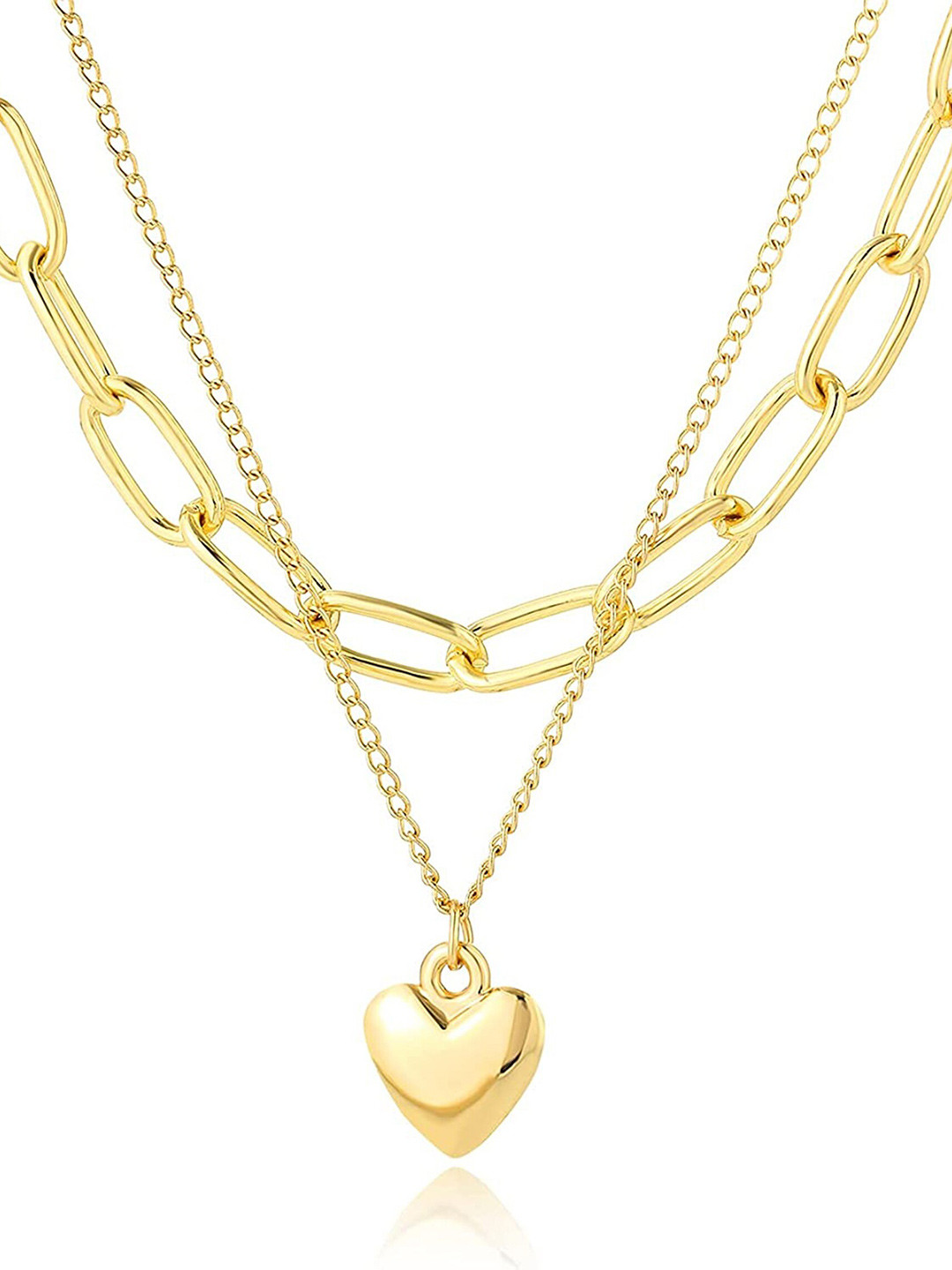 Pinapes Love Chain Gold-Plated Enamelled Chain