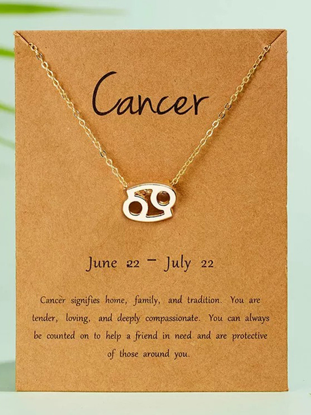 Pinapes Unisex Gold-Plated Contemporary Pendant With Chain