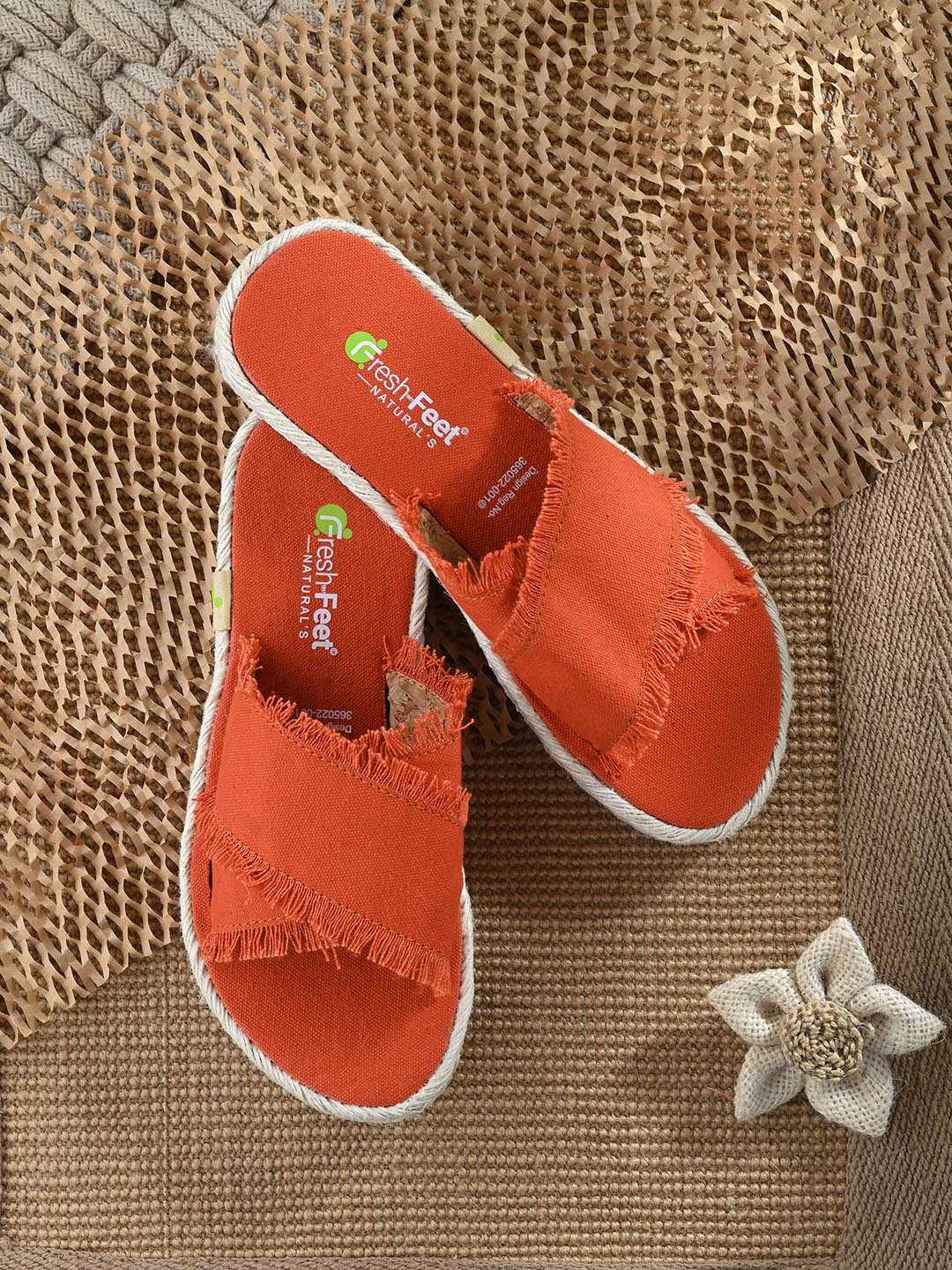 FRESH 1947 FEET Women Yoga Mat Open Toe Flats