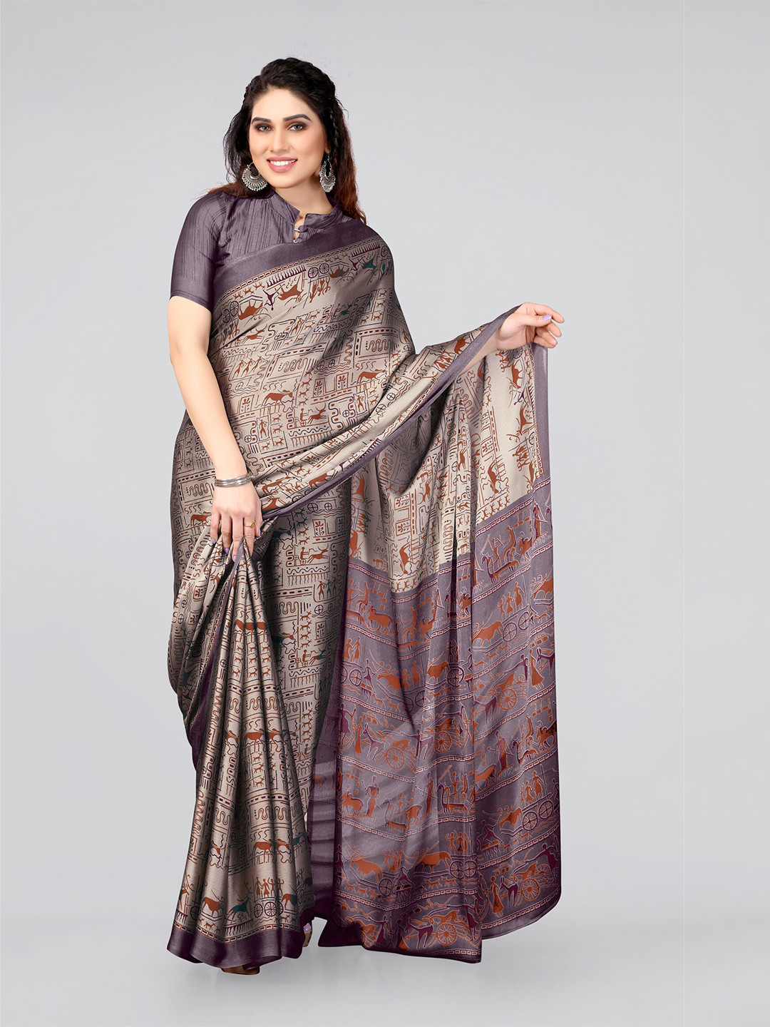 KALINI Warli Printed Saree