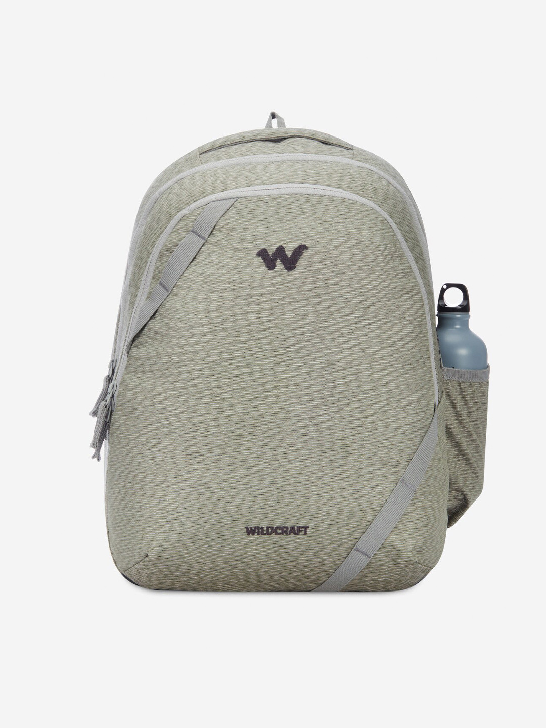 Wildcraft Unisex Grey & Black Backpack