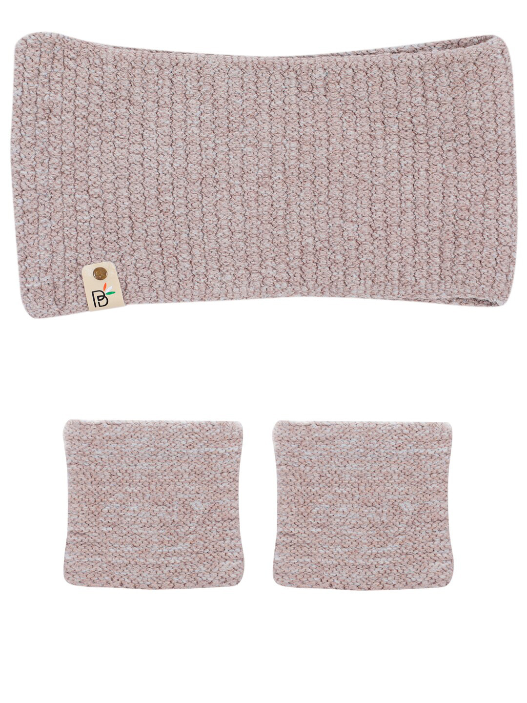 Bharatasya Pure Cotton Sports Headband & Wristband Set