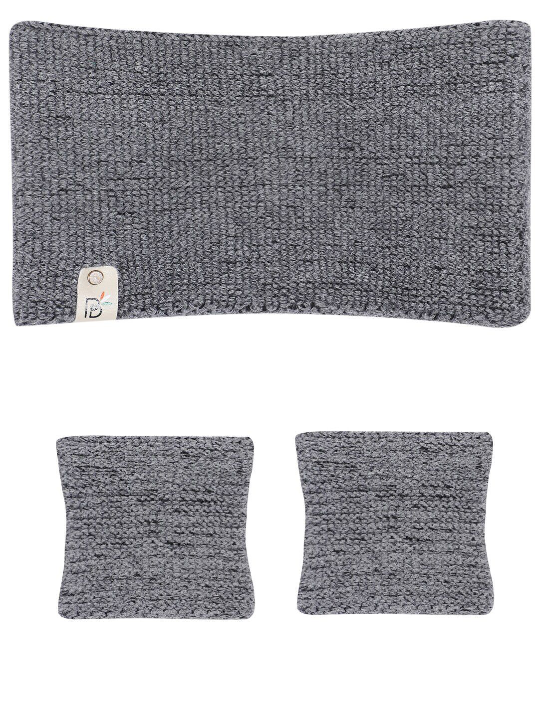 Bharatasya Women Pure Cotton Sports Headband & Wristband Set