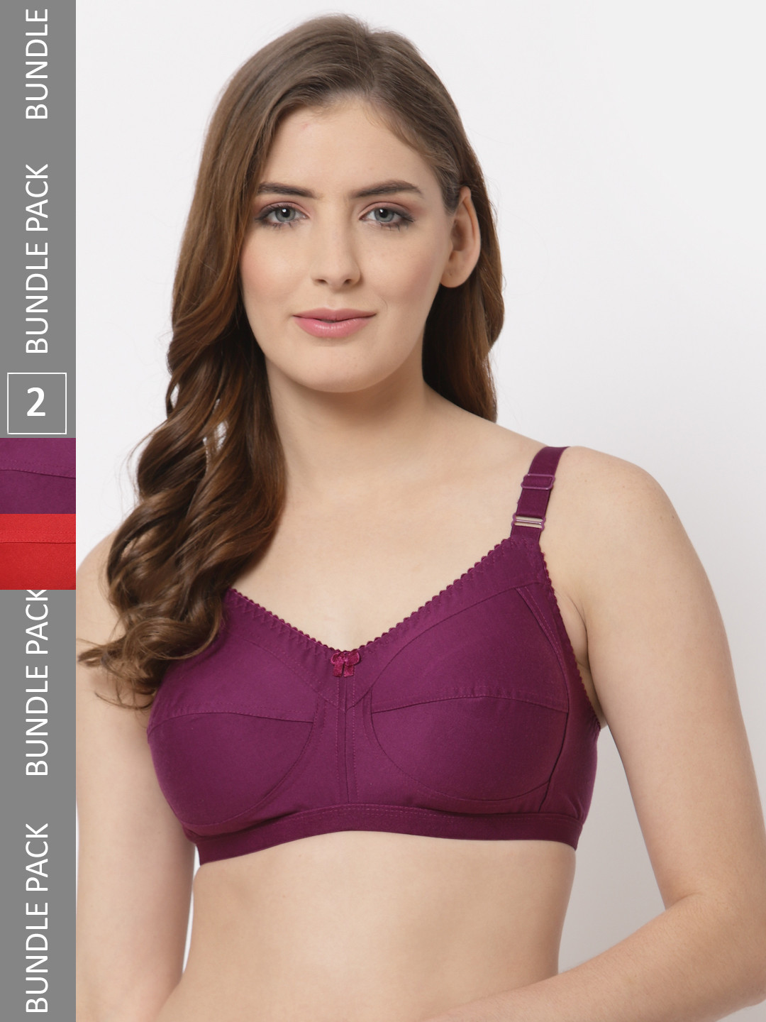 CUKOO Non Padded Pure Cotton Non-Wired All Day Comfort Non-Wired Bra