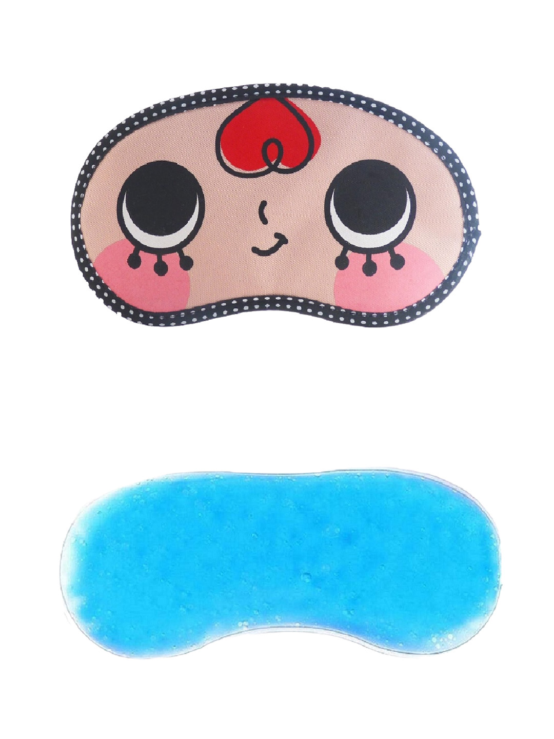 JENNA Graphic Printed Sleeping Eye Mask With Cooling Ice Gel