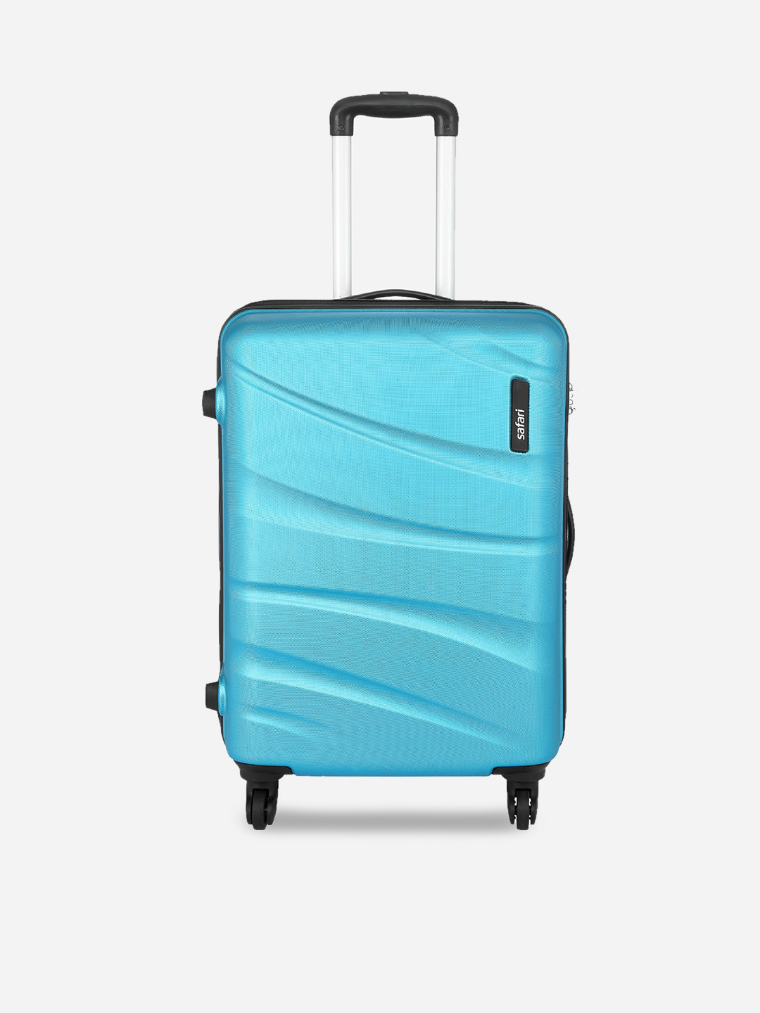 Safari Flo Secure Textured Hard-Sided Small Trolley Bag