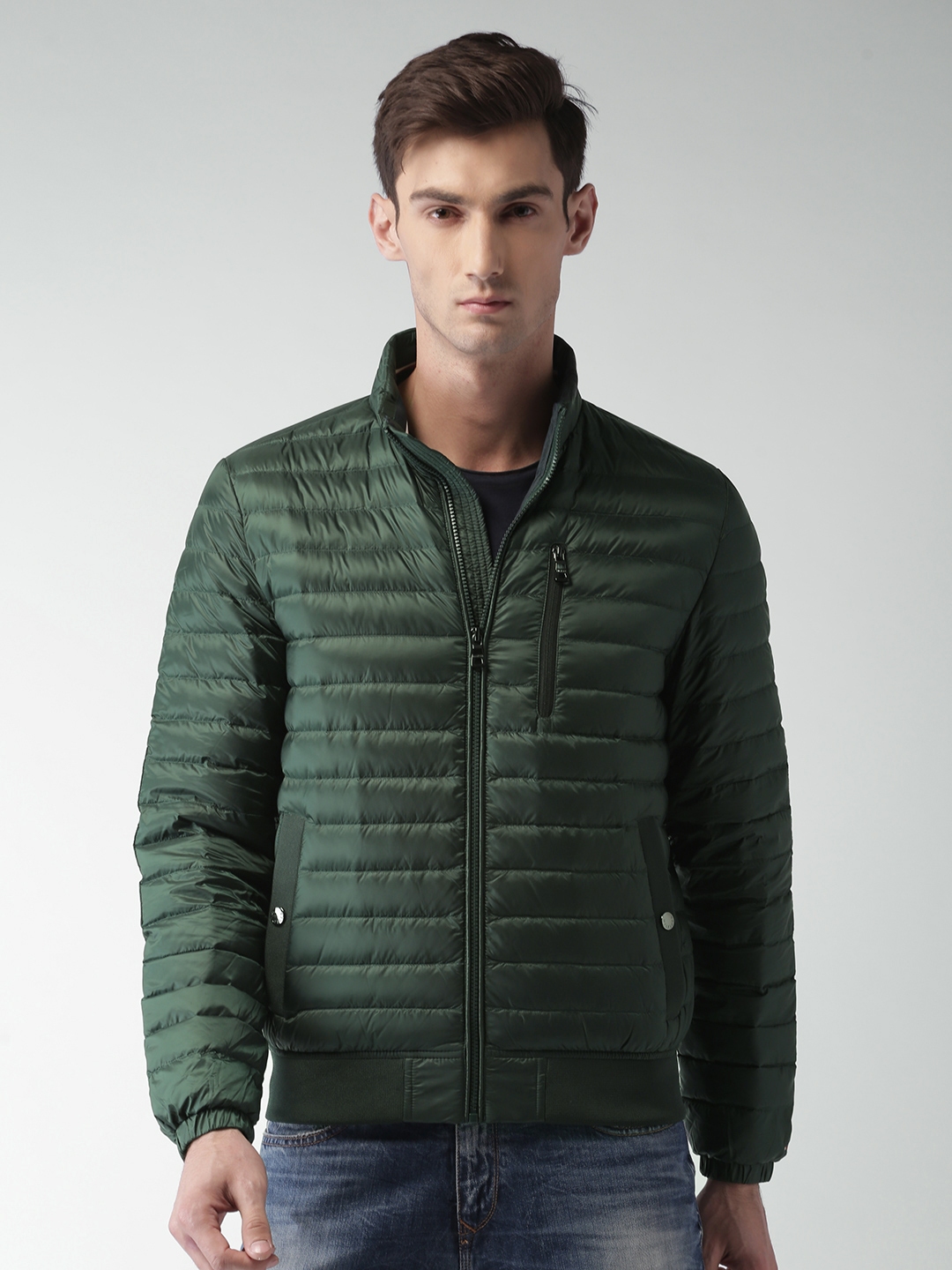 Tommy hilfiger discount puffer jacket green