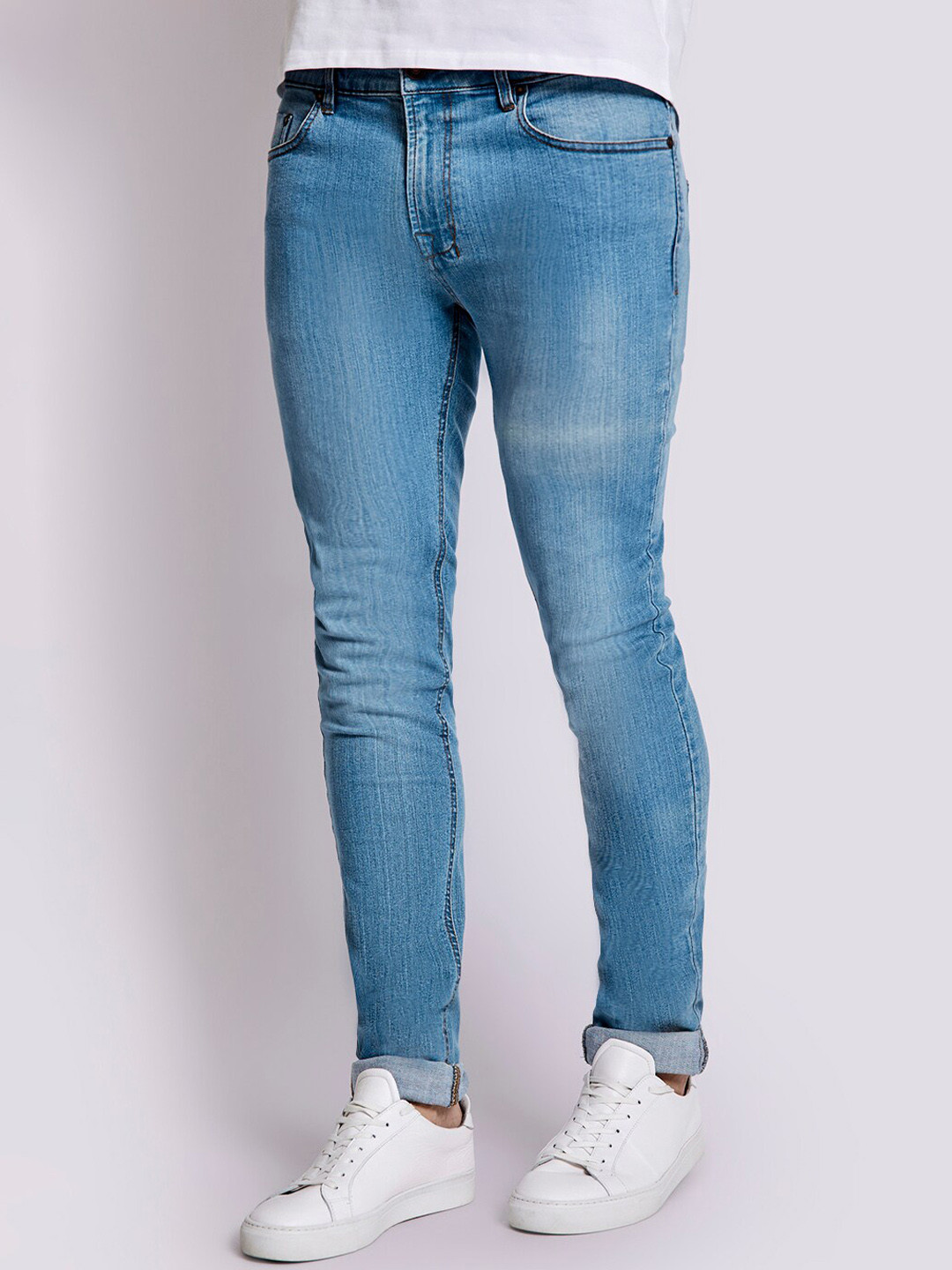 Bruun & Stengade Men Slim Fit Light Fade Jeans