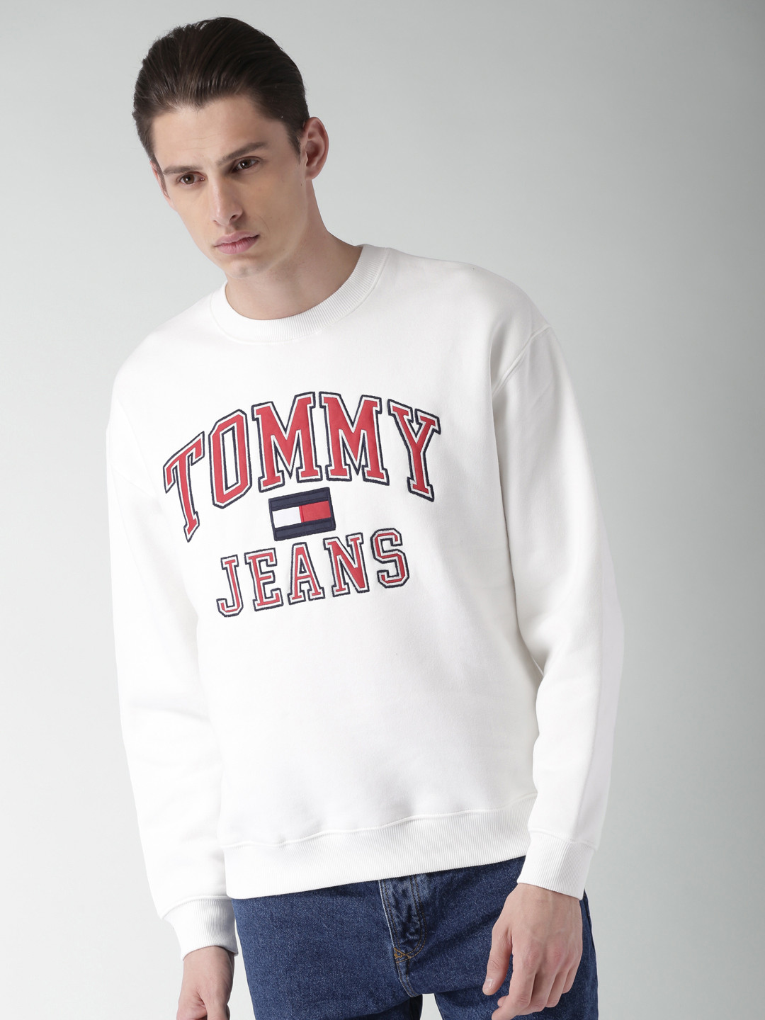 Buy Tommy Hilfiger Men White Solid 