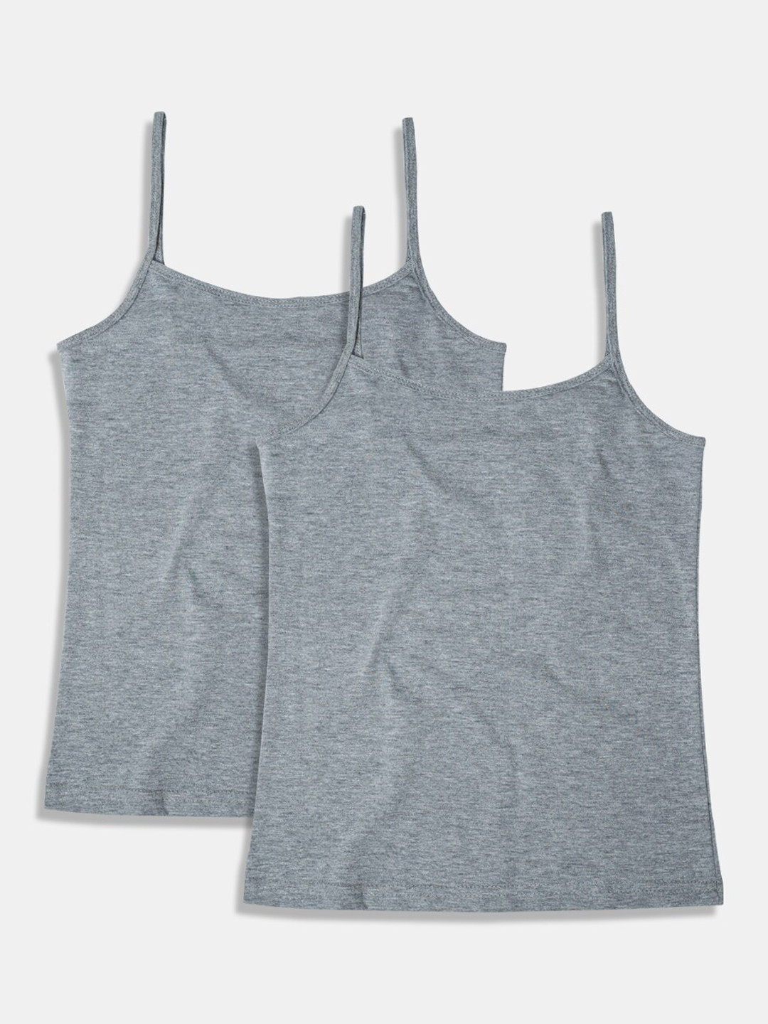 Sillysally Girls Pack of 2 Non Padded Adjustable Straps Camisoles
