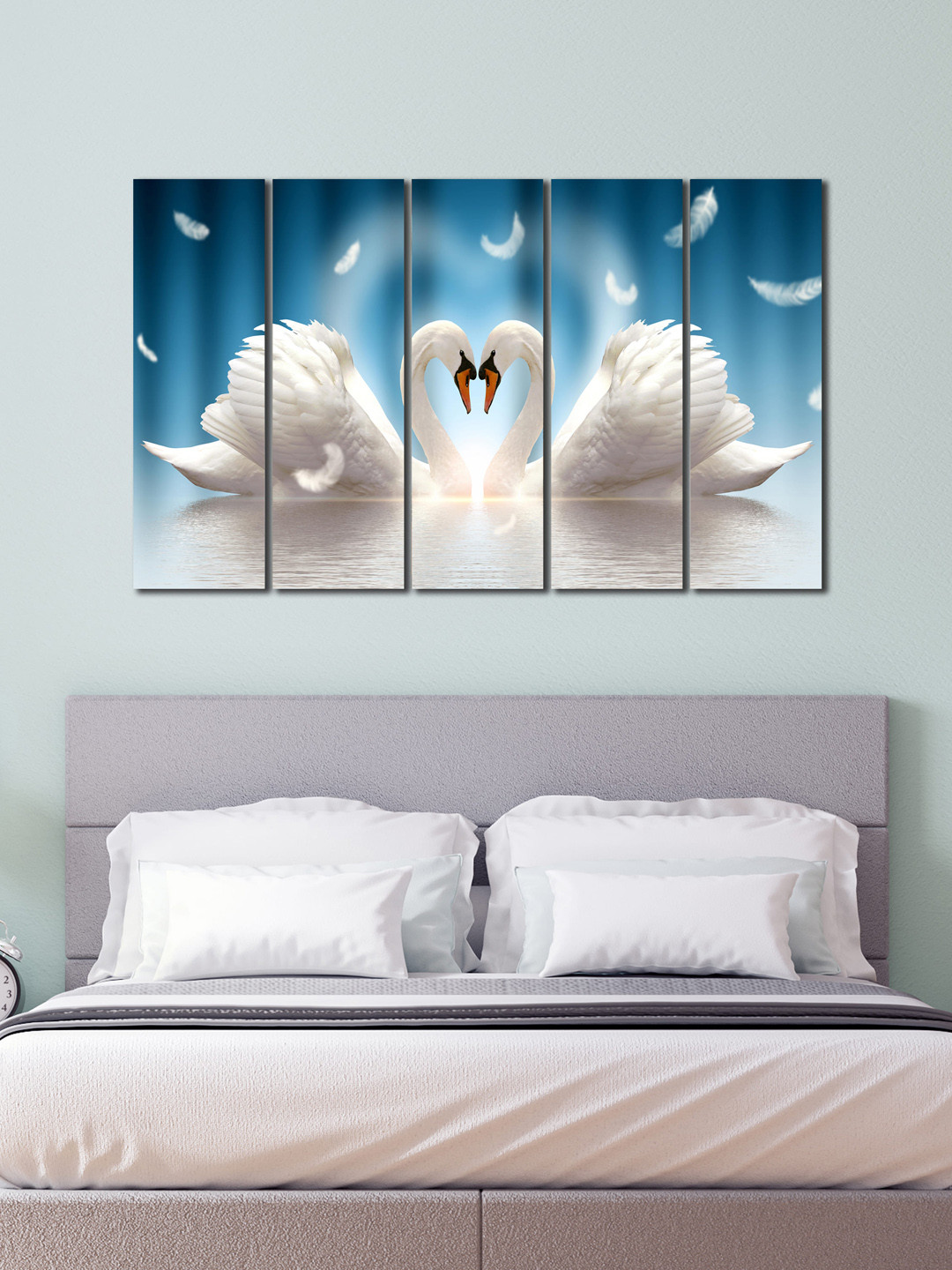 WENS Canvas 3 Piece Wall Rectangle Photographs Wall Art - 24 x 80 In