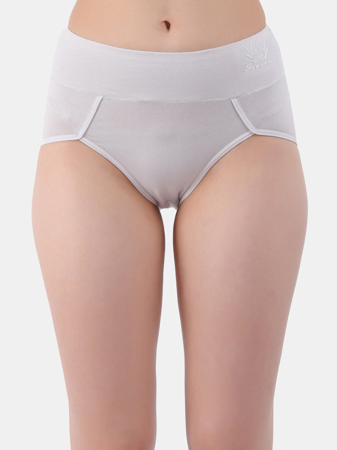 Amour Secret Women Anti Bacterial Mid-Rise Hipster Briefs- P2130_Gry