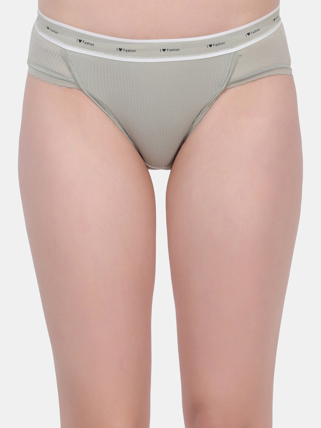 Amour Secret Women Mid-Rise Anti Bacterial Bikini Briefs P7029_Grn