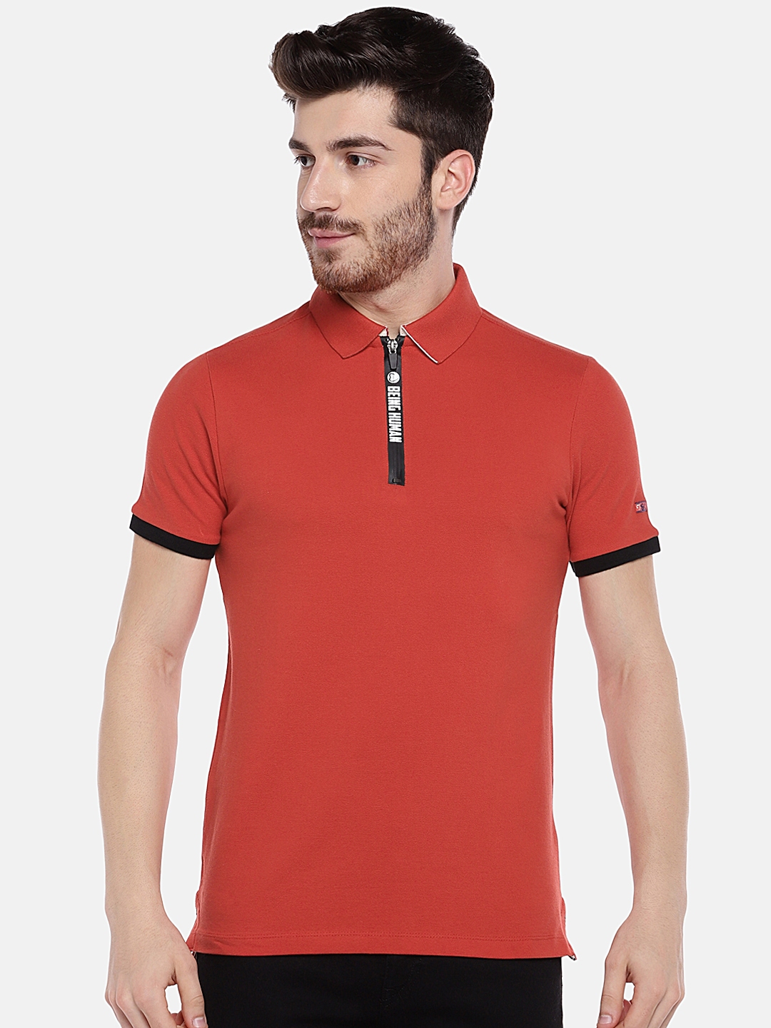 Being human sale red shirt