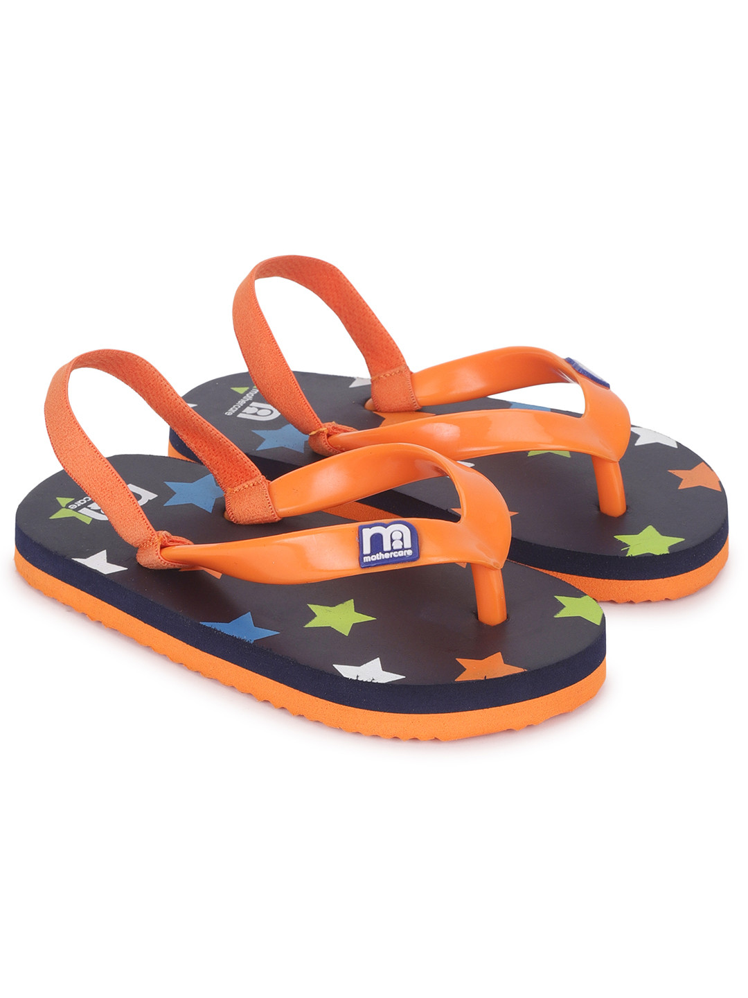 mothercare Kids Stars Printed Thong Flip-Flops