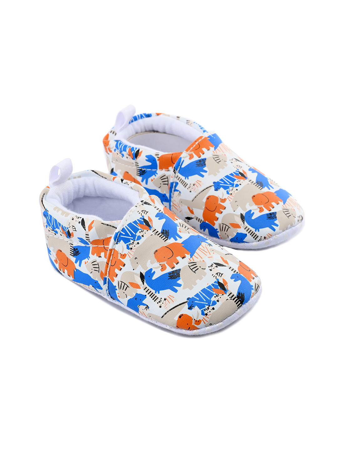mothercare Infant Boys Printed Pure Cotton Booties