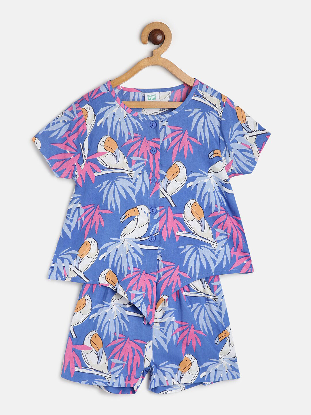 MINI KLUB Girls Printed Top with Trousers