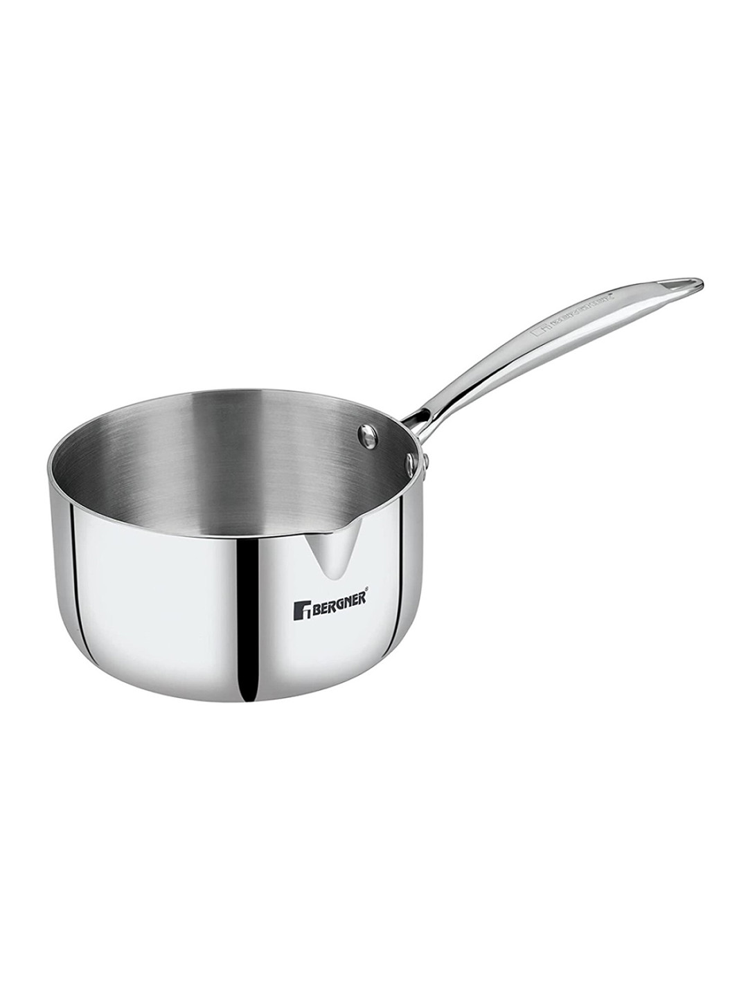 Bergner Argent TriPly Stainless Steel 20 cm Induction Bottom Milkpan