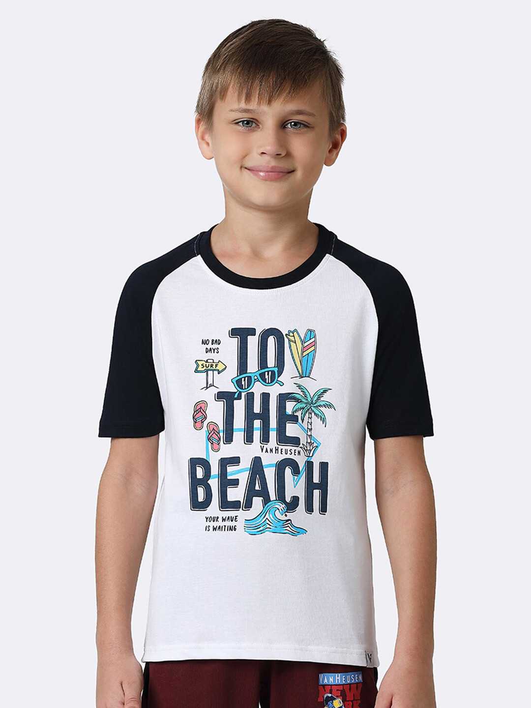 Van Heusen Boys Smart Tech Easy Stain Release T-Shirt