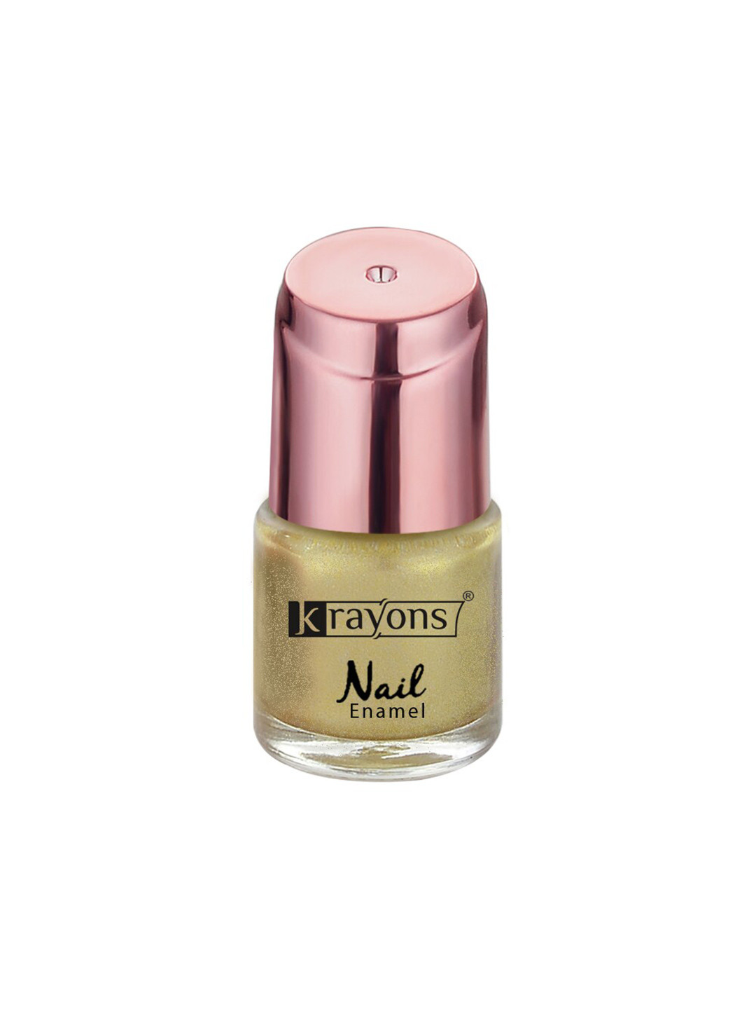 krayons Crazy Gel Long Lasting Nail Enamel 8 ml - Golden Treasure 104