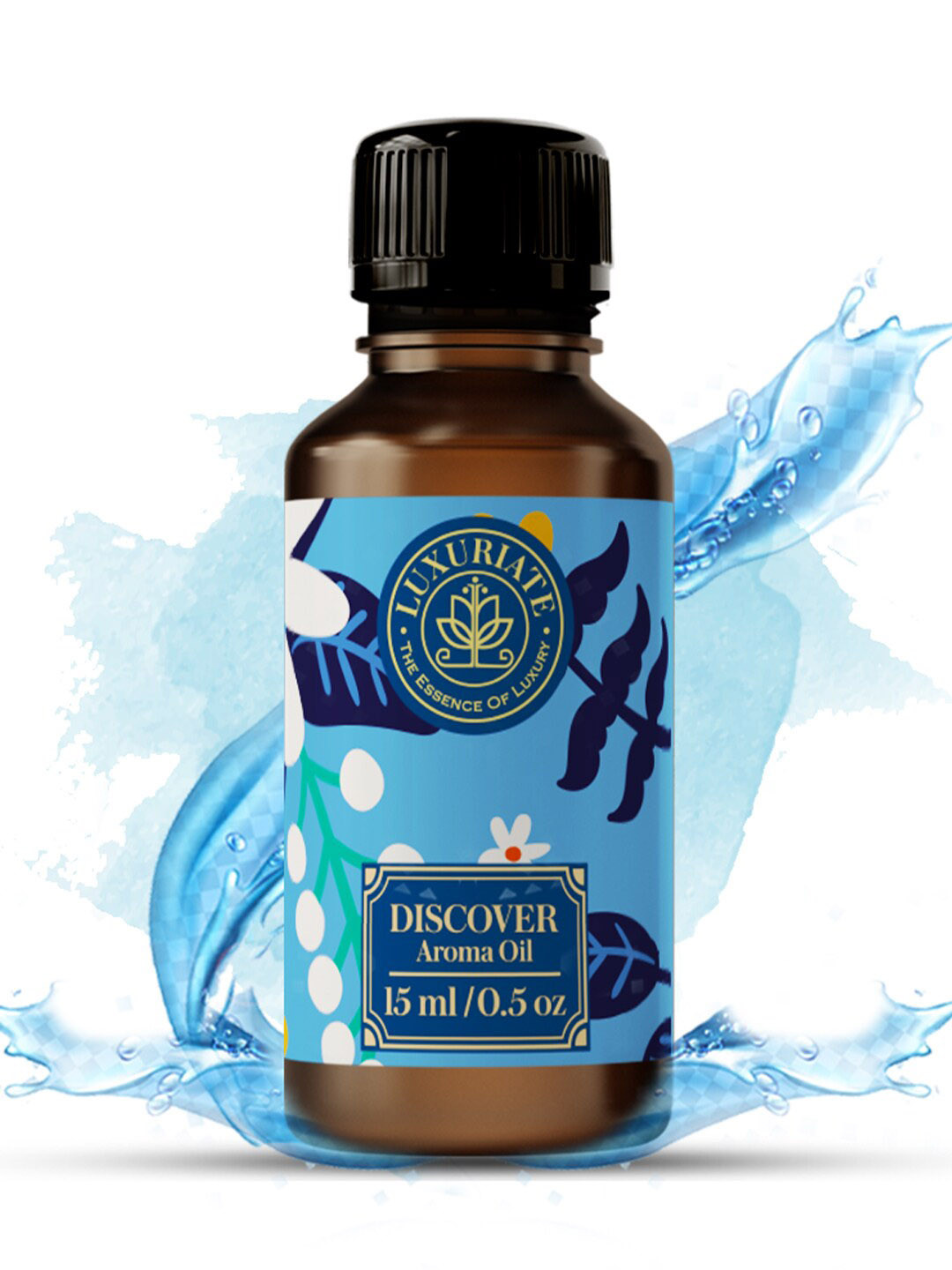 LUXURIATE Coral Blue Concentrated Vaporizer Aroma Oil 15ml