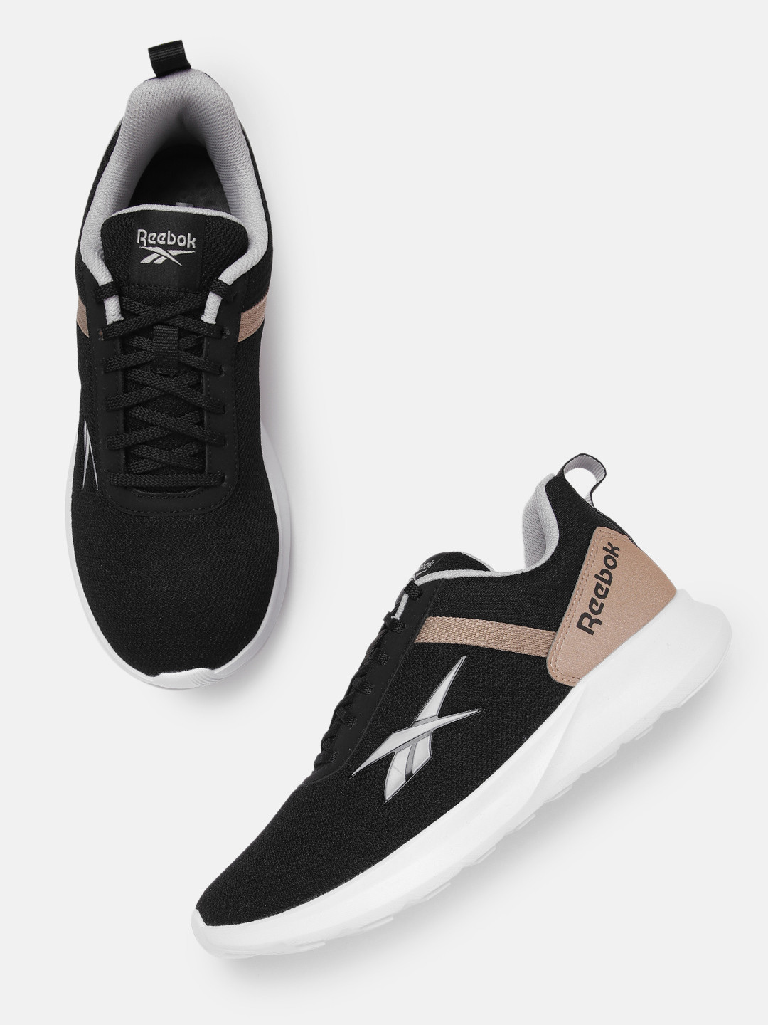 Reebok Men Woven Design Emergo Runner Shoes