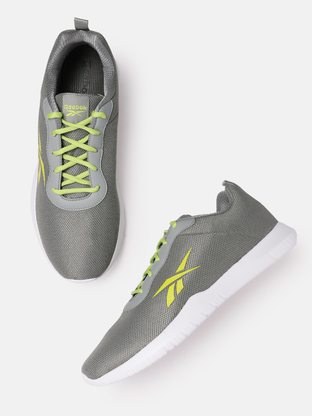 Reebok Men Woven Design Drift Runner Shoes